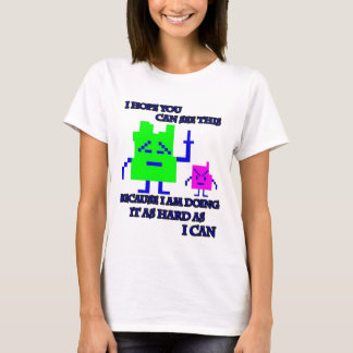 T-shirt Mooninites Je le fais aussi dur que je peux233