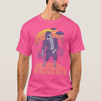 T-shirt Moonwalker Ranch Werewolf Danser Retro Sunset Ufo