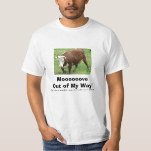 T-shirt Moooooove hors de ma manière !