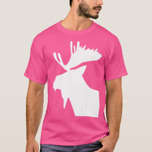 T-shirt Moose Antlers Suède Norvège Finlande Scandinavie
