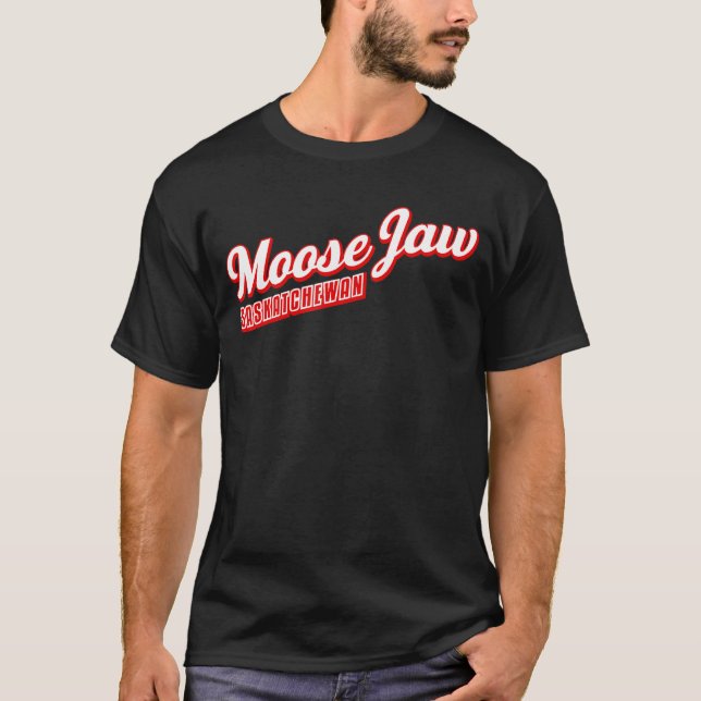 T-shirt Moose Jaw Saskatchewan (Devant)