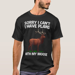 T-shirt Moose Pour Hommes Femmes Elfe Cerf Animal Oie 2