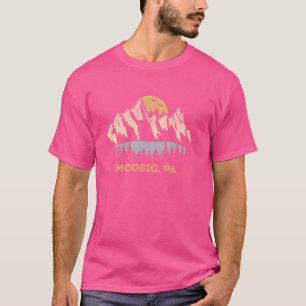 T-shirt Moosic Pennsylvania Mountain Sunset Sunrise PA