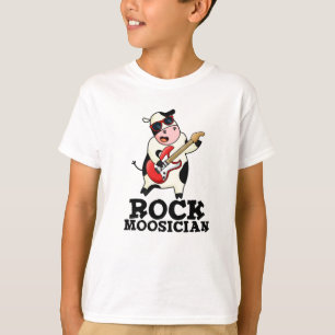 T-shirt Moosseur Rock Cute Cow Pun