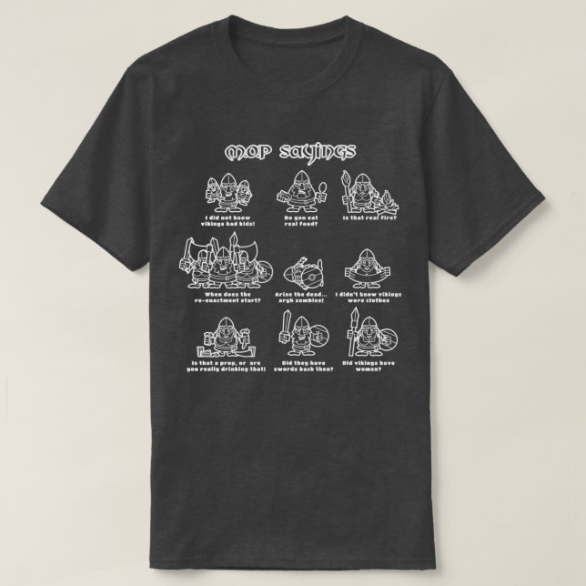 T-shirt MOP Sayings (Design devant)