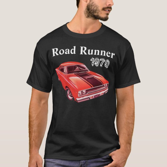 T-shirt Mopar - 1970 Plymouth Road Runner - Satellite (Devant)