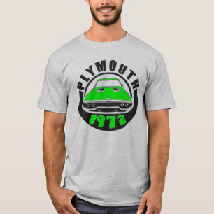 T-shirt Mopar - 1972 Plymouth Roadrunner Limelight Green