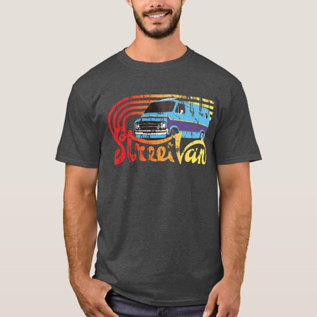 T-shirt Mopar - Dodge Street Van (Devant)