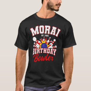 T-shirt Morai De L'Anniversaire Bowler Anniversaire Bowlin