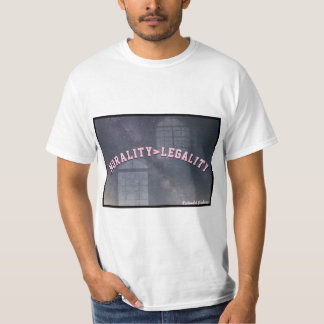 T-shirt Moralité>Légalité