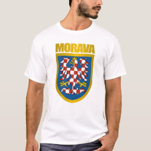 T-shirt Morava (Moravia) Crest Shirts