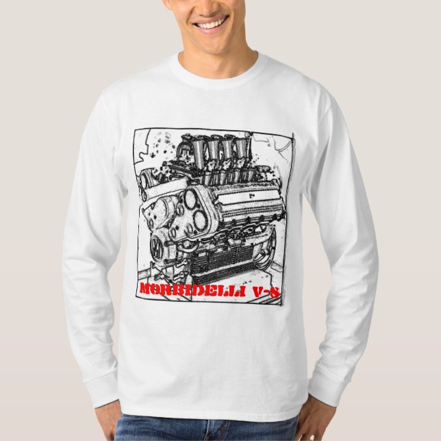 T-shirt Morbidelli V-8 (Devant)