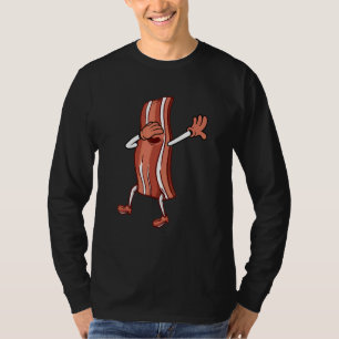 T-shirt Morceau Délicat De Porc Faisant Un Petit Geste Ave