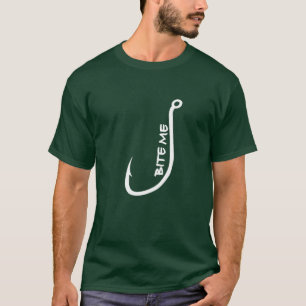 T-shirt Mordez-moi les chemises drôles de pêche de chemi