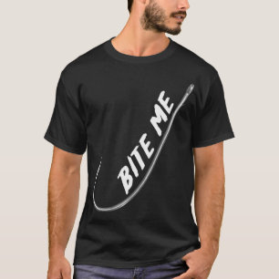 T-shirt MORDEZ-MOI - Pêche