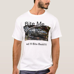 T-shirt Mordez-moi pièce en t