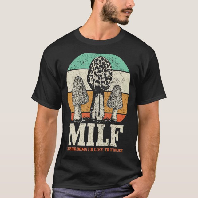 T-shirt Morel Mushroom Hunting (Devant)