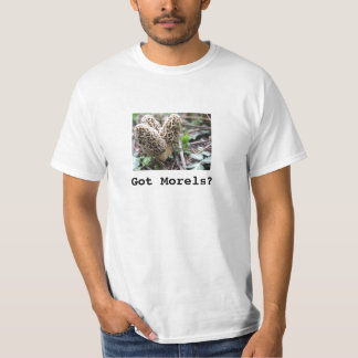 T-shirt Morelles obtenues ? Pièce en t