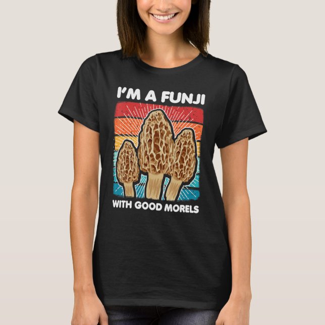T-shirt Morels Foraging Mycologist for Mushroom Hunters (Devant)