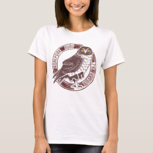 T-shirt Morepork Ruru NZ Aotearoa Bird