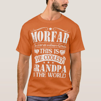 T-shirt Morfar Pas Ordinaire Grand-Père Le Grand-Père Le P