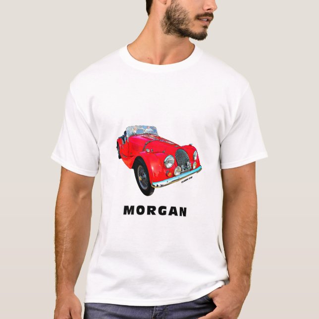 T-shirt Morgan Classic Personnaliser des voitures de sport (Devant)