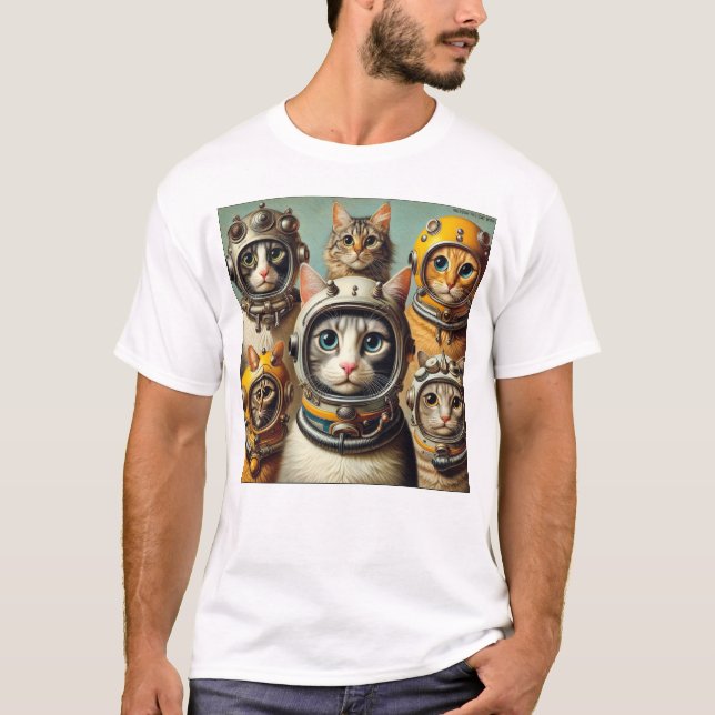 T-shirt Morgan la chemise maman chat (Devant)