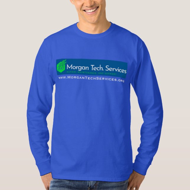 T-shirt Morgan Tech. Services Longue durée (Devant)