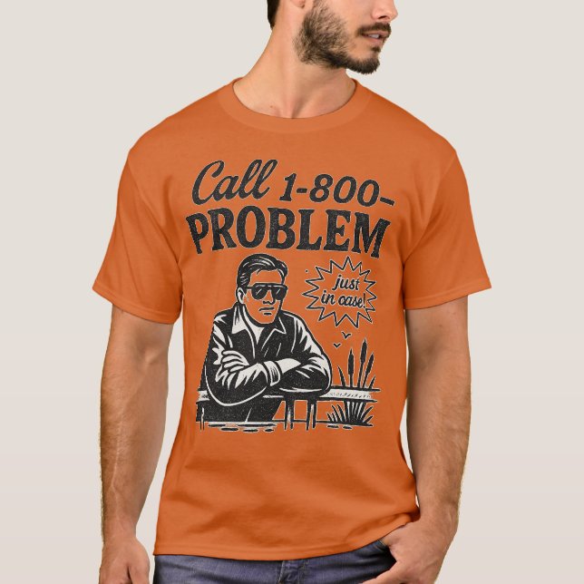 T-shirt Morgan Wallen 1-800-PROBLEM (Devant)