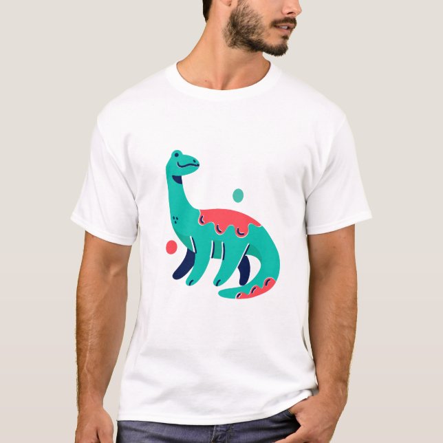 T-shirt Moriah Elizabeth le dinosaure (Devant)
