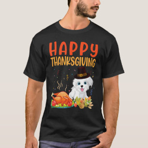 T-shirt Morkie Chien Regardez Turquie Bon thanksgiving de