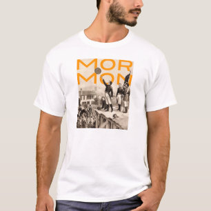 T-shirt mormon de cafétéria d'histoire