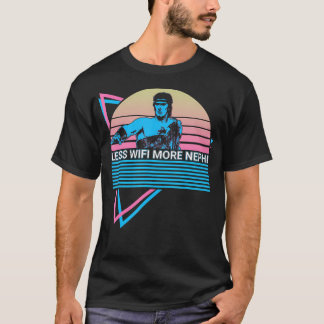 T-shirt Mormon Lds Missionnaire Moins Wifi Plus Nephi