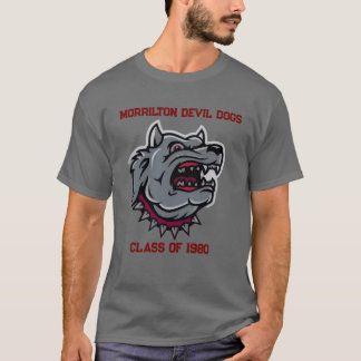 T-shirt Morrilton High School Class of 1980 Chemise de la 