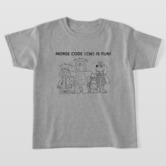 T-Shirt Morse Code est amusant pour les jeunes app