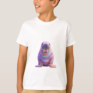T-shirt Morse Psychédélique Pastel Enfants