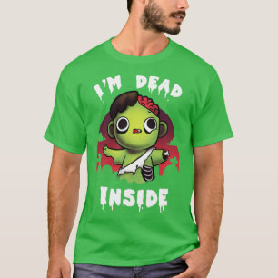 T-shirt Mort à l'intérieur de Zombie Kid Halloween Costume