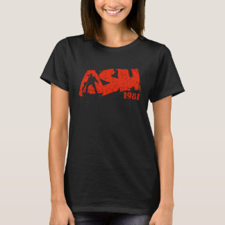 T-shirt Mort de Cendre 1981 Nerd Geek Graphique Vintage