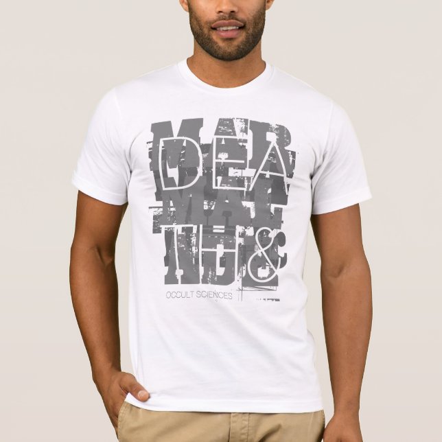 T-SHIRT MORT ET MARMALADE | SCIENCES OCCULTES (Devant)
