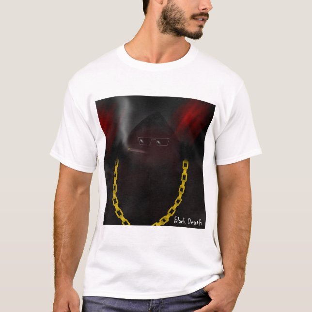 T-shirt Mort noire (Devant)