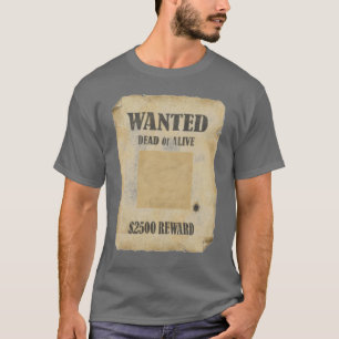 T-SHIRT MORT OU VIVANT RECHERCHÉ