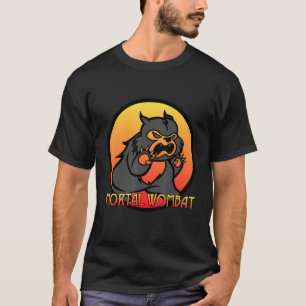 T-shirt Mortal Wombat Australian Animal Gamer
