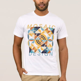T-shirt Mosaic Art Motif