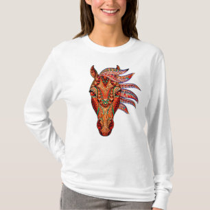 T-shirt Mosaïque de bijoux de cheval