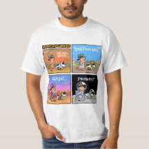 Mose Goes Walkies Color Tee