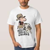 Mose Goes Walkies Tee - shirt