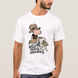 T-shirt Mose Goes Walkies Tee - shirt