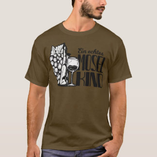 T-shirt Mosel Genre Spruch Moselaner Geschenk