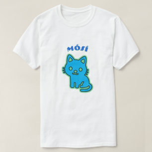 T-shirt Mósí - chat dedans
