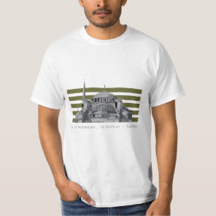 T-shirt Mosquée Bleue Art islamique